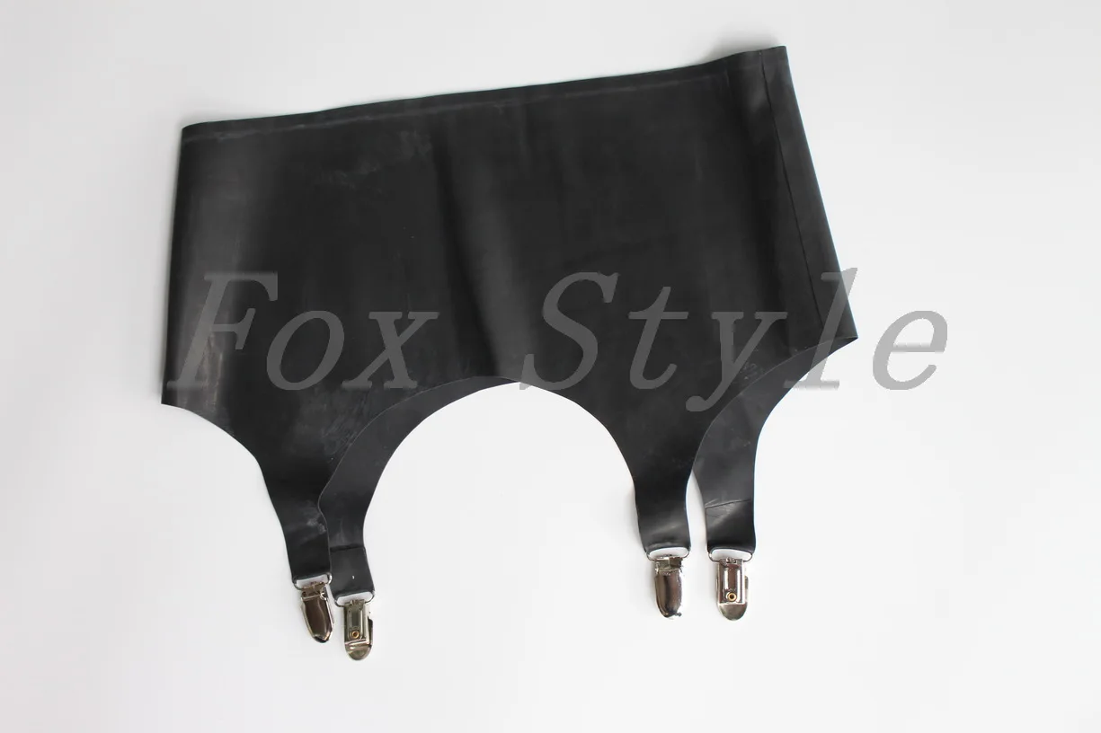 New latex suspender rubber Cummerbunds in hand made