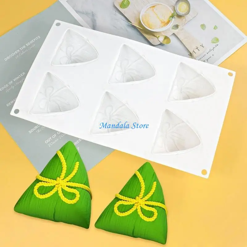 

U2JC Silicone Cake Mold DIY Ice Cream Resin Mold Baking Tool Birthday Zongzi Mold