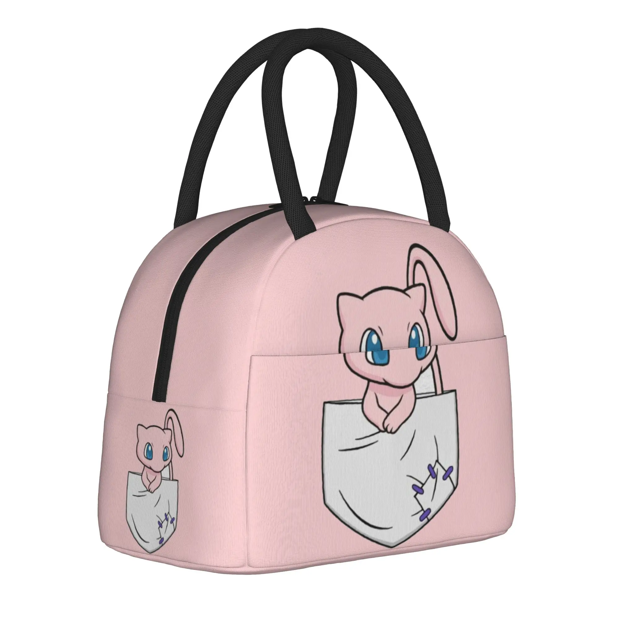 

pokemoned Character Set Thermal Insulated Lunch Bags for Office Portable Bento Box Men Women Thermal Cooler Lunch Boxes