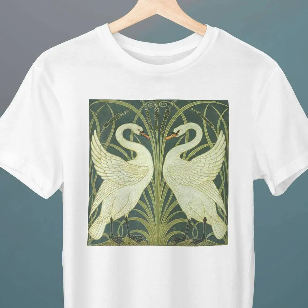 

Swan, Rush, Iris, Walter Crane, Fine Art, Neo-Romanticism T-Shirt