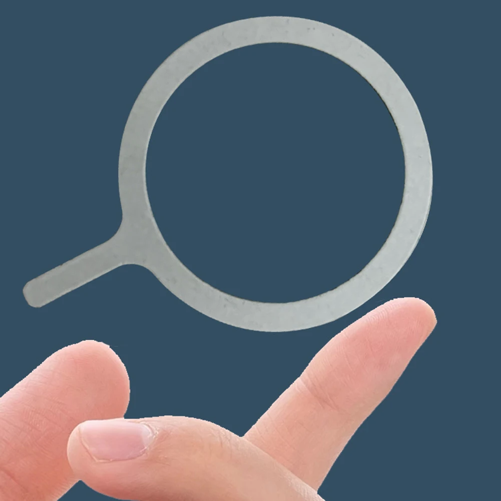 휴대폰 마그네틱 무선 충전기 금속판, 범용 자석 링 스티커, 아이폰 15, 14, 13, 12 프로 맥스