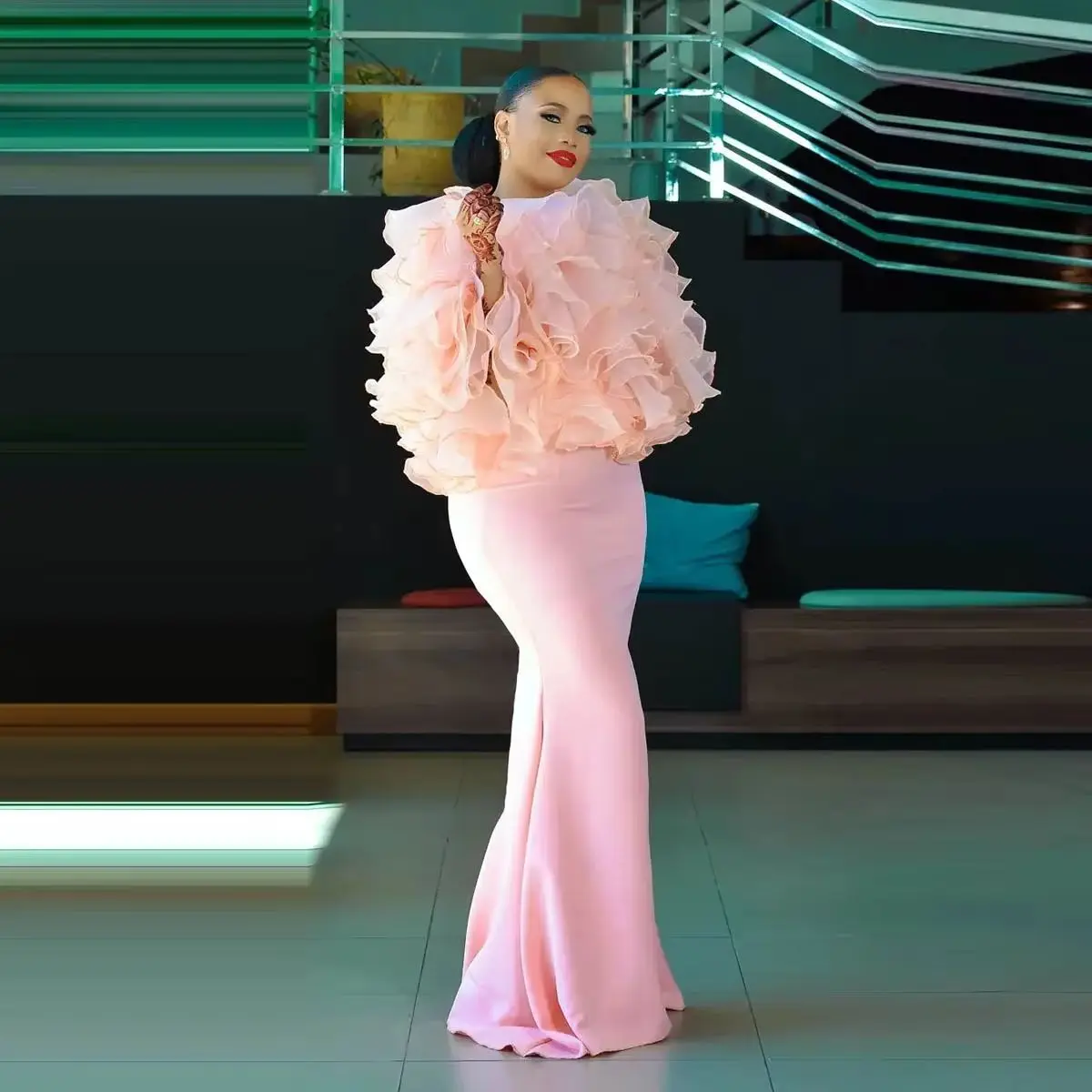 Fuchsia Aso Ebi Pro…