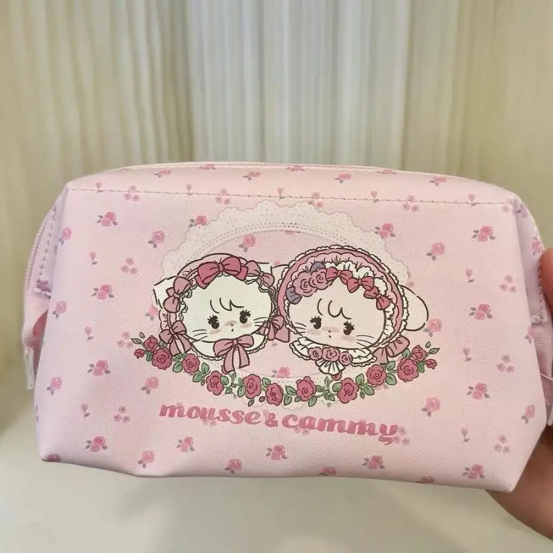 Nowy Kawaii uroczy Mikko Bag duża pojemność przechowywania torba przenośna wodoodporna podróżna kosmetyczka prezenty urodzinowe prezenty dla