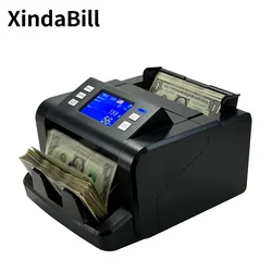 P80 CIS Mix Denomination Bill Counter Counterfeit Detection Cash Bank Note Money Counting Machine for Multi Currencies