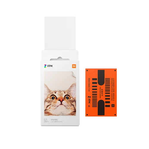 Papel de impresora de bolsillo Xiaomi ZINK, hojas de impresión fotográfica autoadhesivas para Xiaomi, Mini impresora fotográfica de bolsillo de 3 pulgadas, impresora AR 1S