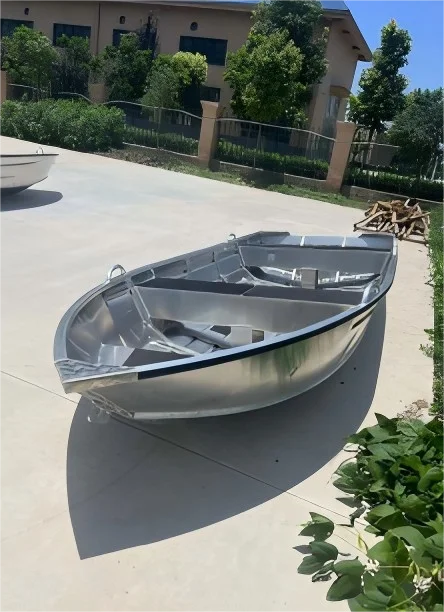 3.3m Aluminum Alloy Jon Boat - 2.0mm Hull for Shallow Water Fishing & Leisure Use