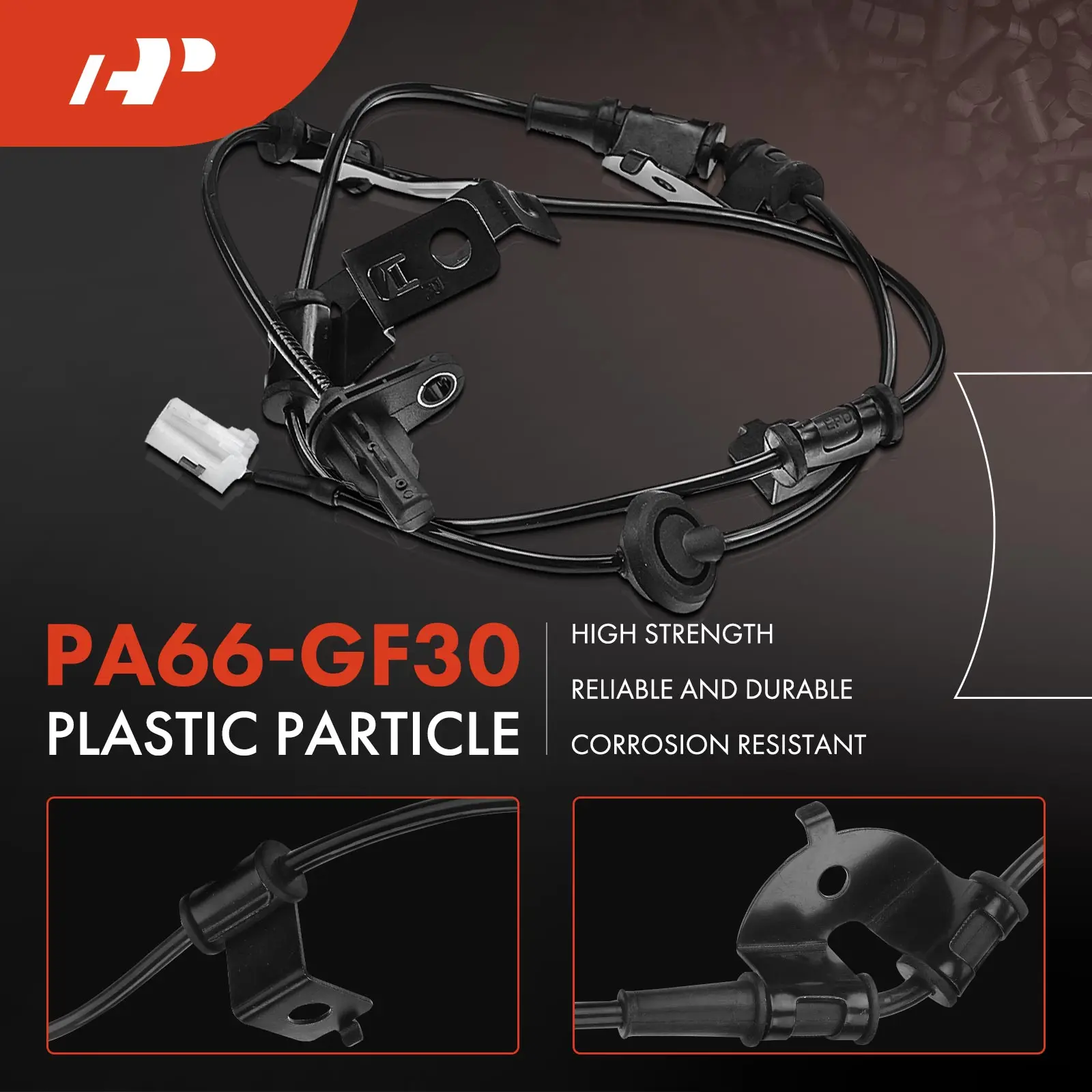 A-Premium Rear Passenger Side ABS Wheel Speed Sensor for Kia Sportage 2011 2012 2013 2014 2015 2016 Hyundai Tucson 4