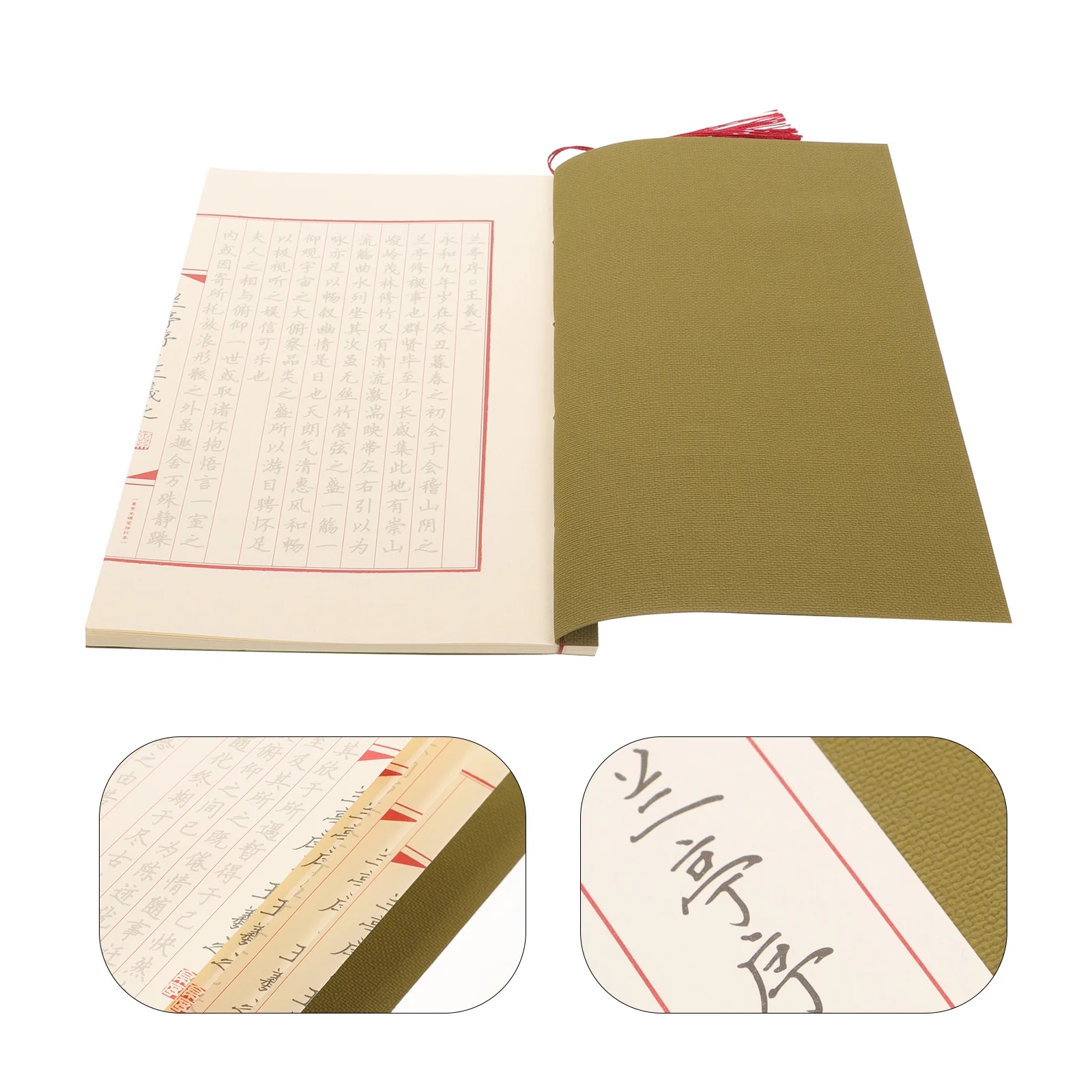 Chinese Character Tracing Book Pen Calligraphy for Students Child Textbook