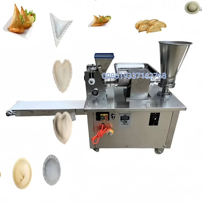 بيع المصنع مباشرة 500-4800 قطعة/ساعة مربع رافيولي ساموسا امبانادا سبرينغ رول مستدير روسيا ماكينة صنع الزلابية