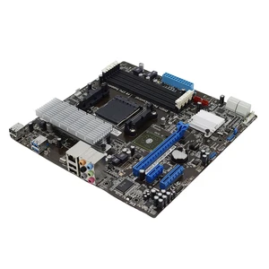 ASUS-PLACA MOTHER M5A97 EVO2/M52BC, AM3 + AMD 970 DDR3 32GB, Athlon IX2, 265 460 CPU SATA III, USB 3.0, Micro ATX 8 Main Sales Plate Mother AM3 - №7