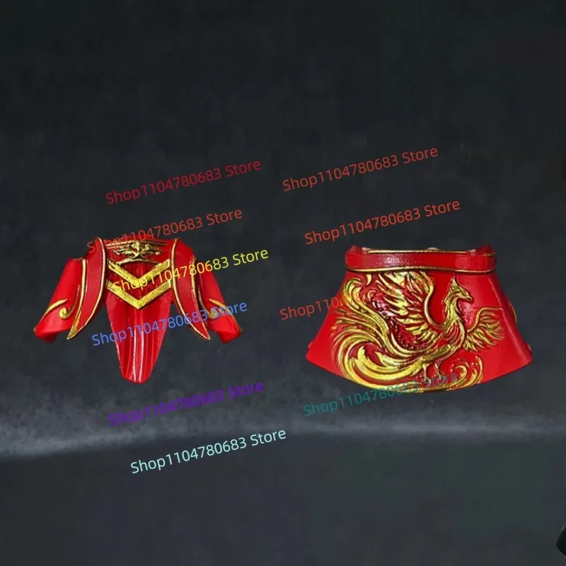 MOC اللبنات الكمال أنيمي لعبة نموذج لجسم صغير الأحمر درع الملابس والاكسسوارات تحصيل عرض لعبة هدية