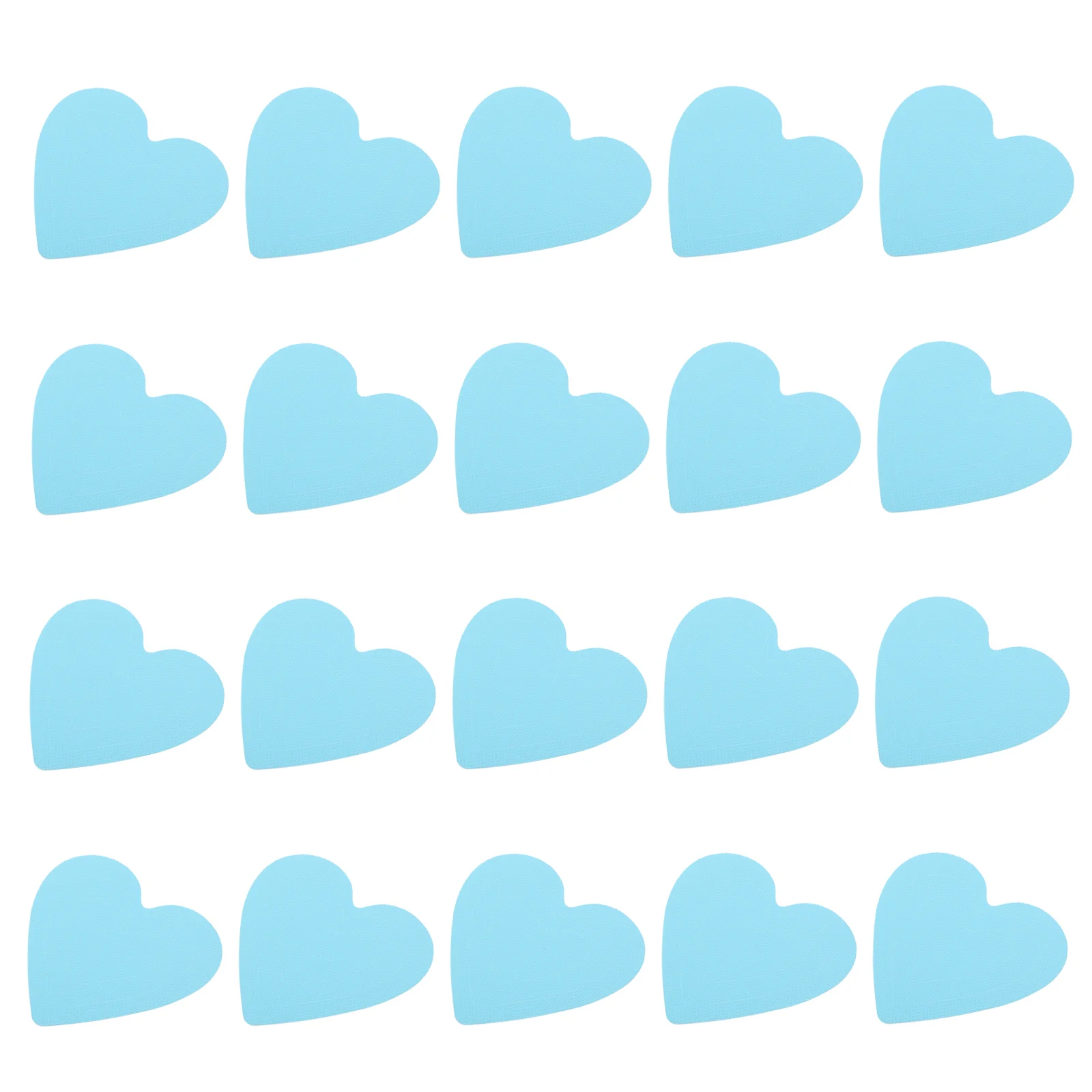 

20Pcs Bathroom Anti Stickers Heart Shaped Waterproof Bathtub Self Adhesive Floor Non Strips for Stairs Shower