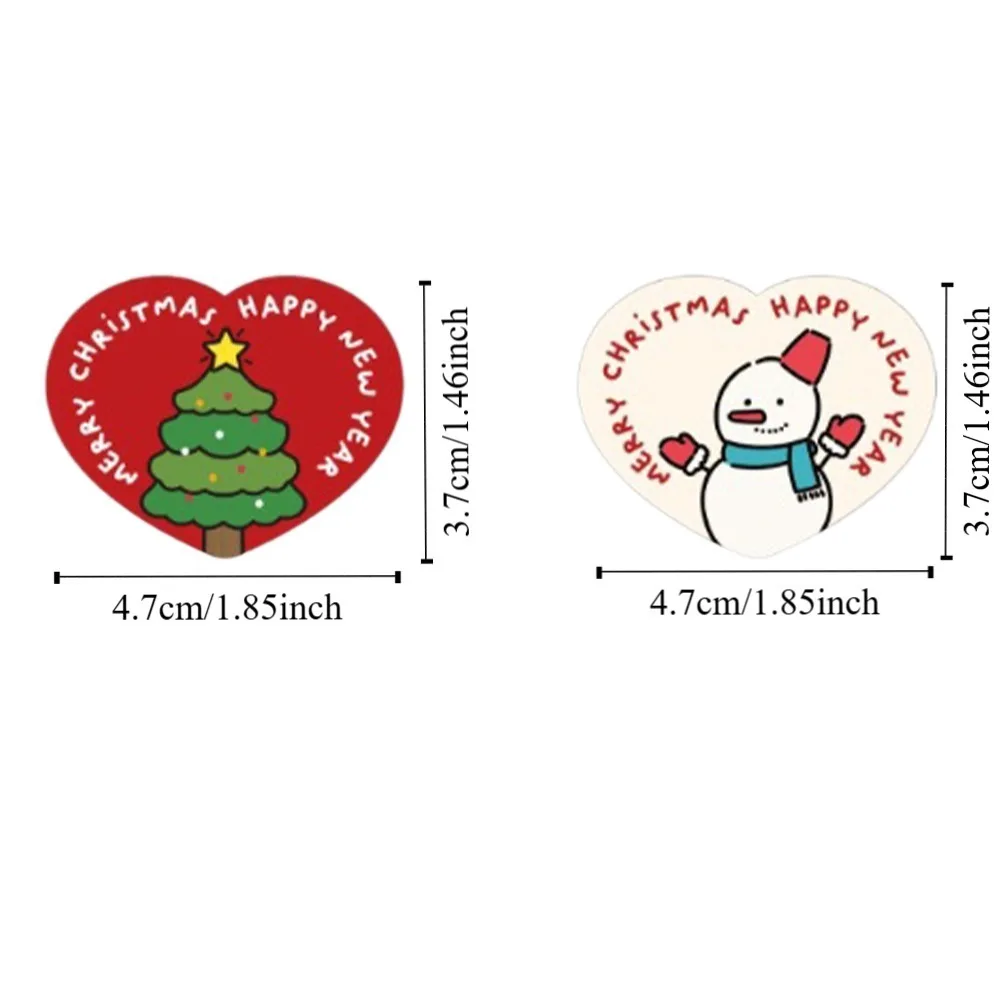 

150pcs/lot Christmas Theme Series Seal Stickers Self Adhesive Badge Design Gift Name Tag Stickers Xmas Presents DIY