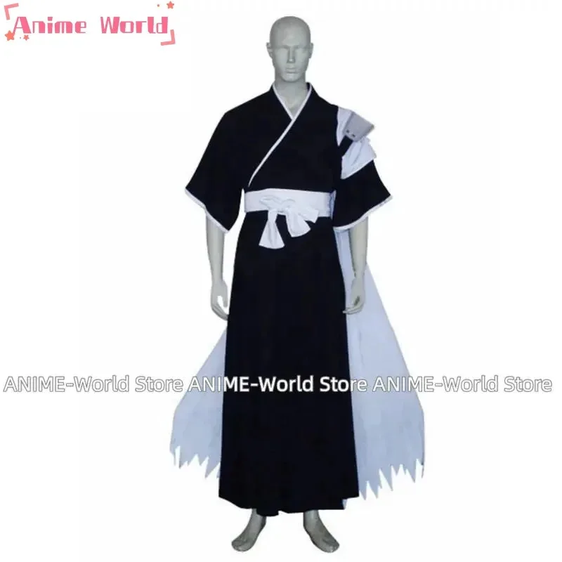 

《Нестандартный размер》Аниме Kurosaki Clinic Isshin Kurosaki Косплей Костюм Плащ Набор Kurosaki Isshin Косплей На заказ Мужчины Женщины