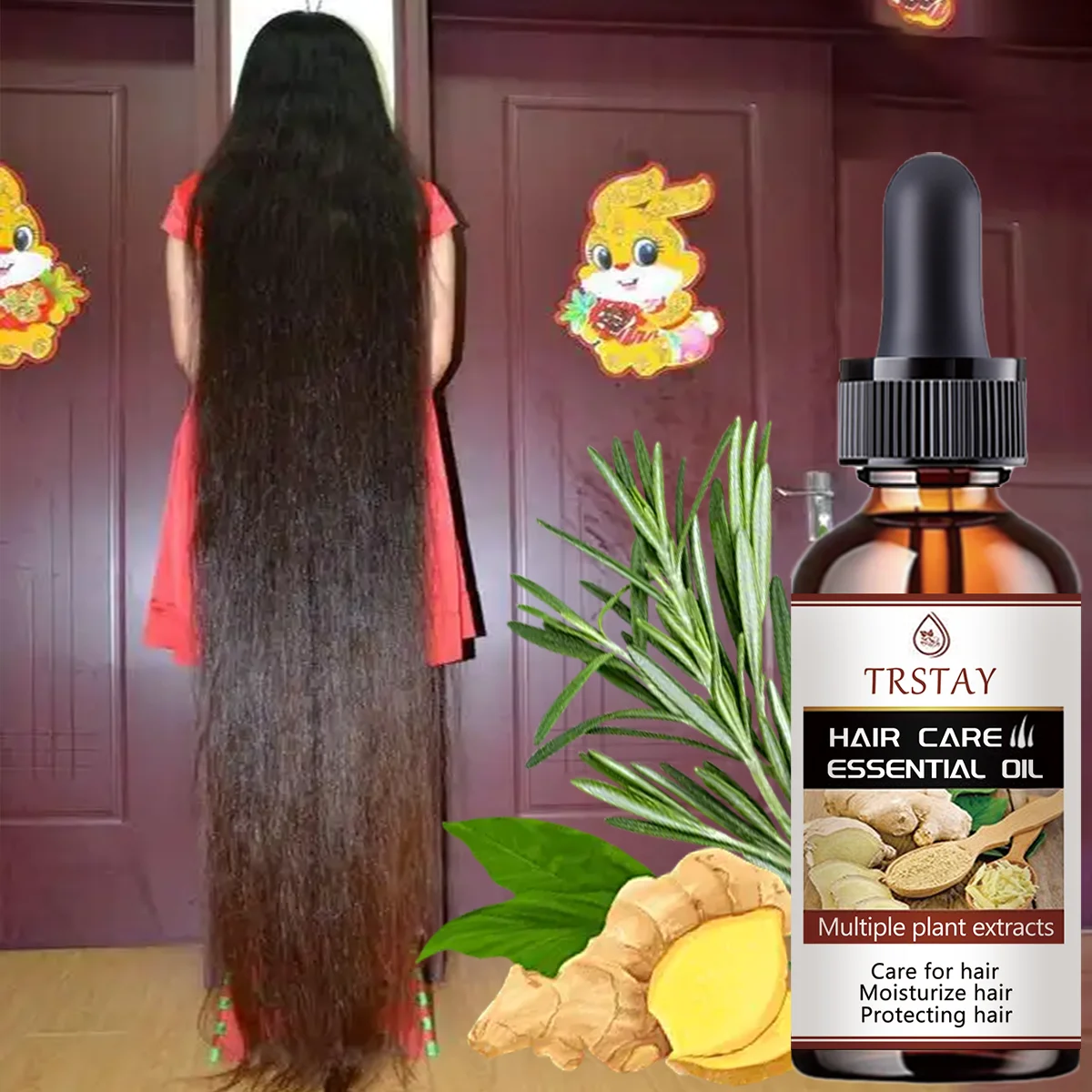

Anti-Hair Loss Essential Oil Dredges Hair Follicles Hair Growth Serum Hair Treatement Oil