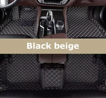 Customized For MG ZS personalized luxury leather all-weather waterproof anti slip car floor mats