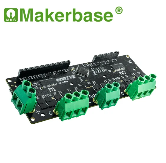 Imagem -04 - Makerbase-mks Xdrive3.6 Placa de Controlador Servo Motor Duplo Foc Bldc Agv Base em Odrive 56v