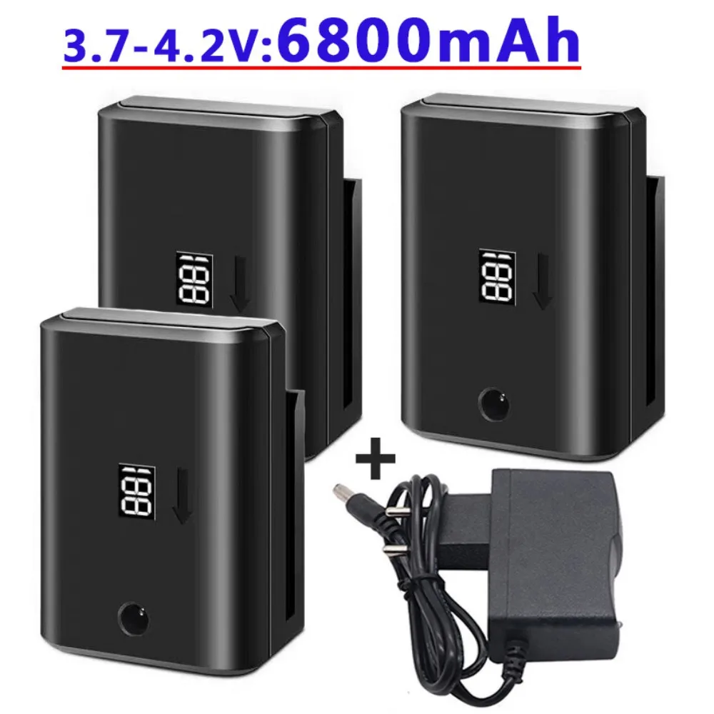 3.7V 6800mah 100% New Chargeable High Power Battery for 360 Laser Level  Building Tools for Levelling 3D 12 Line Powerful Green