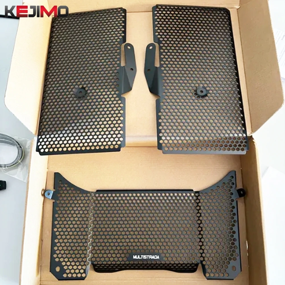 FOR Ducati Multistrada V4 S V4S Sport 2021-2024 2025 2026 MultistradaV4 Pikes Peak Moto Radiator Guard Protector Grille Cover