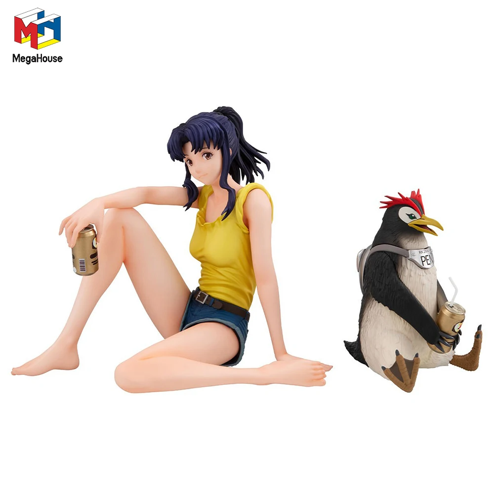 

Фигурка «MegaHouse GALS», оригинальная экшн-фигурка из серии Katsuragi Misato & PenPen (Версия 2) («ремонт Евангелиона»), коллекционные игрушки