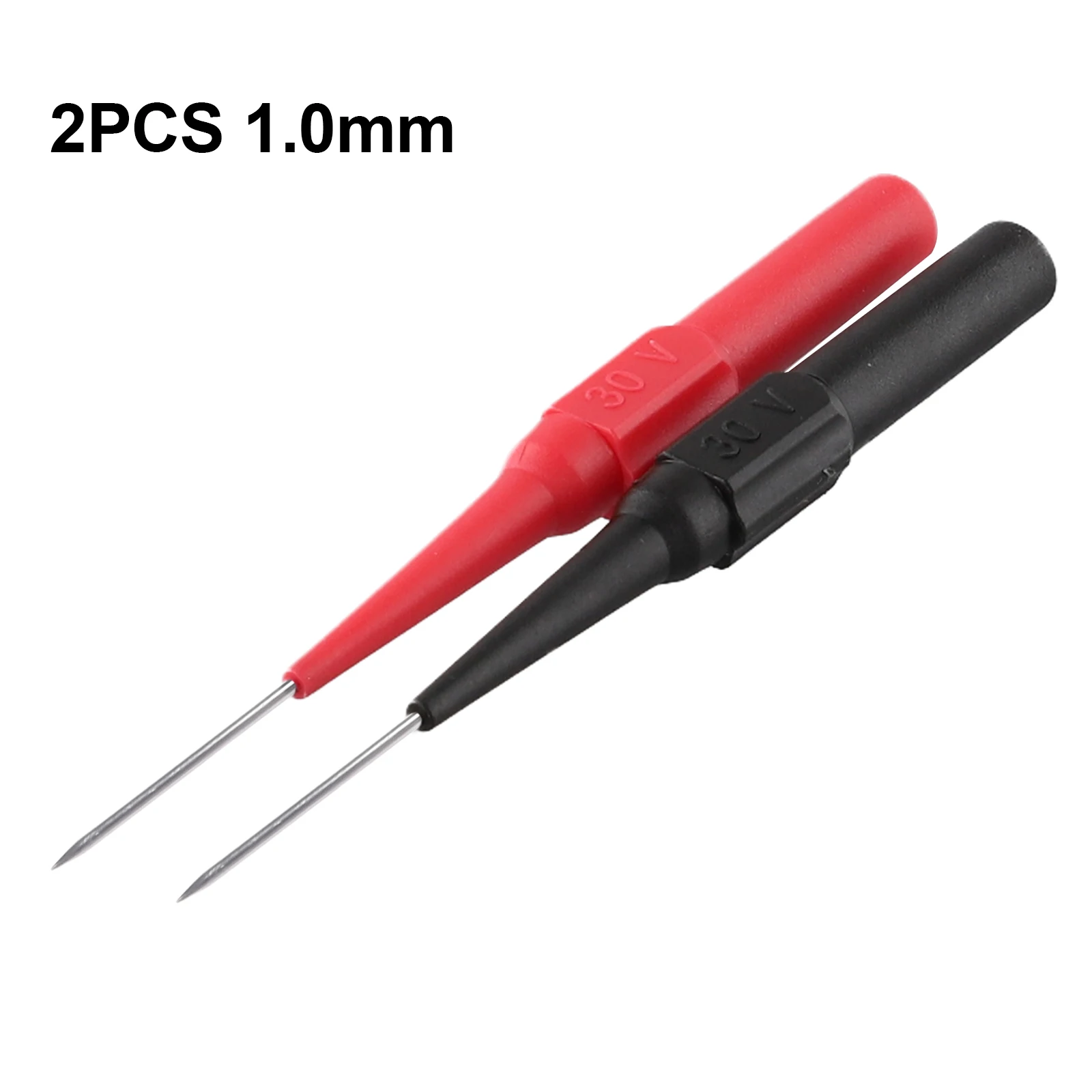 10Pcs 스테인레스 스틸 테스트 프로브는 자동차 유지 보수를 위해 오실로스코프 또는 멀티 미터와 테스트 S에 연결할 수 있습니다.