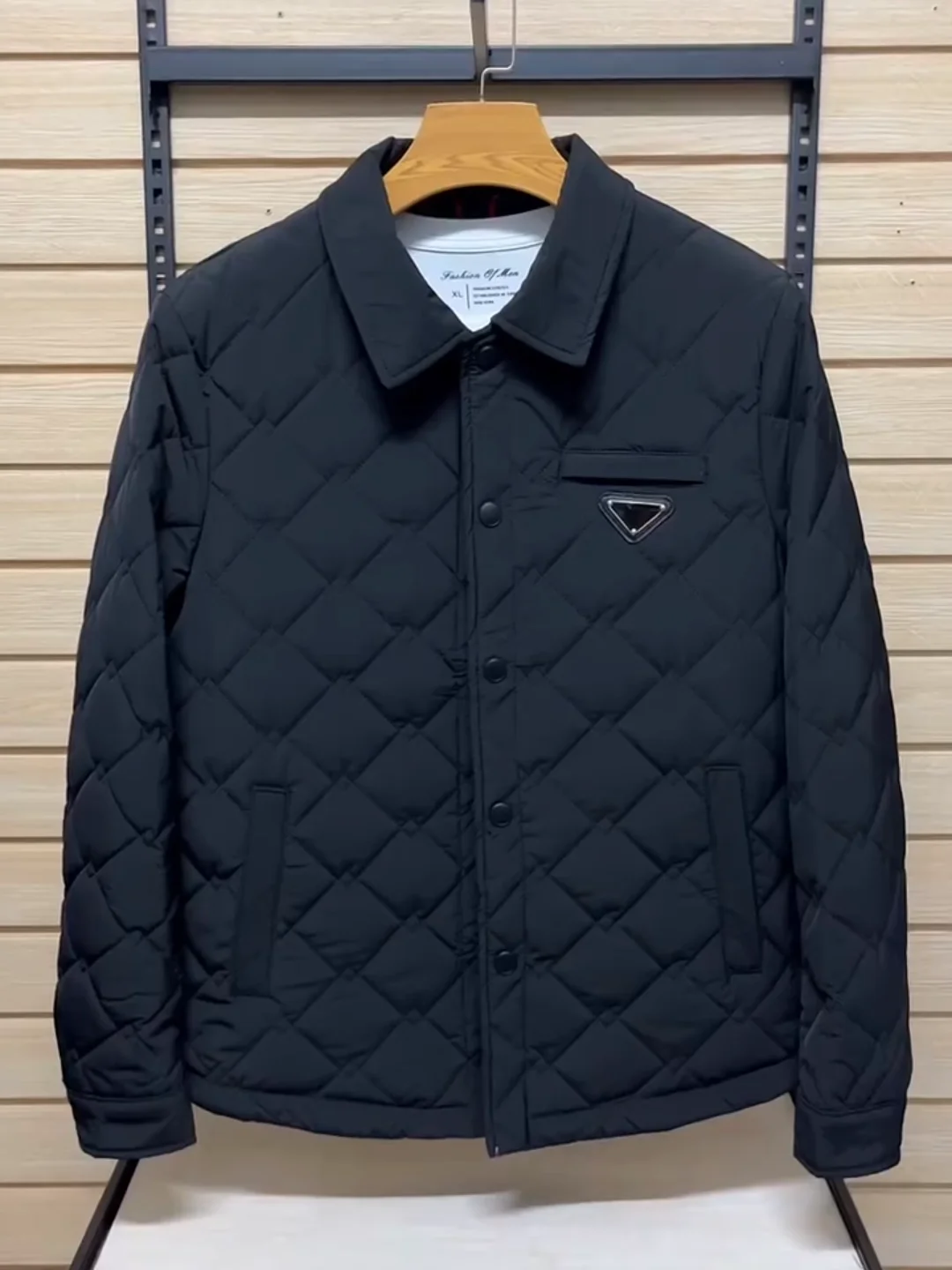 

Стильная модная хлопковая куртка для мужчин на осень-зиму с отложным воротником и завязками на талии, универсальная, премиум-класса, трендовая