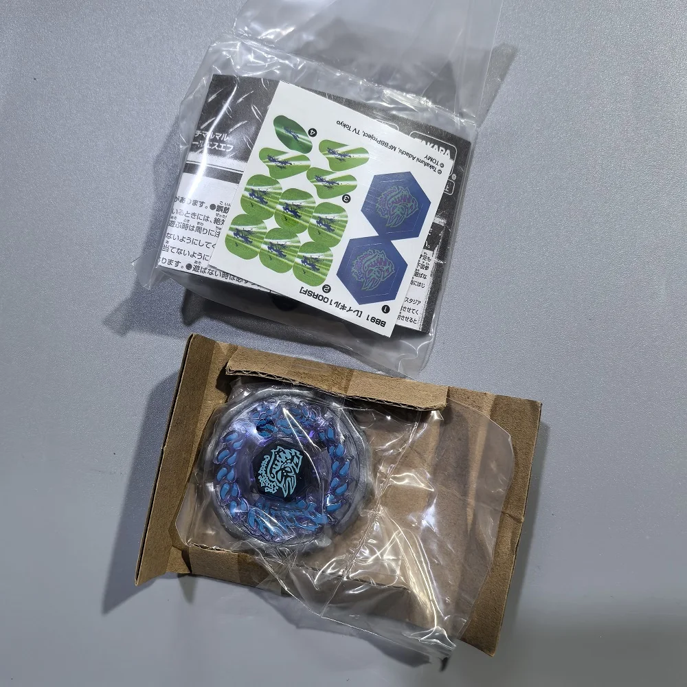 AUTHENTIC BEY  Metal  Fusion BB91 Ray Gill 100RSF High Stamina Defense Spinning Top with Original Packaging, Best Gift for Kids