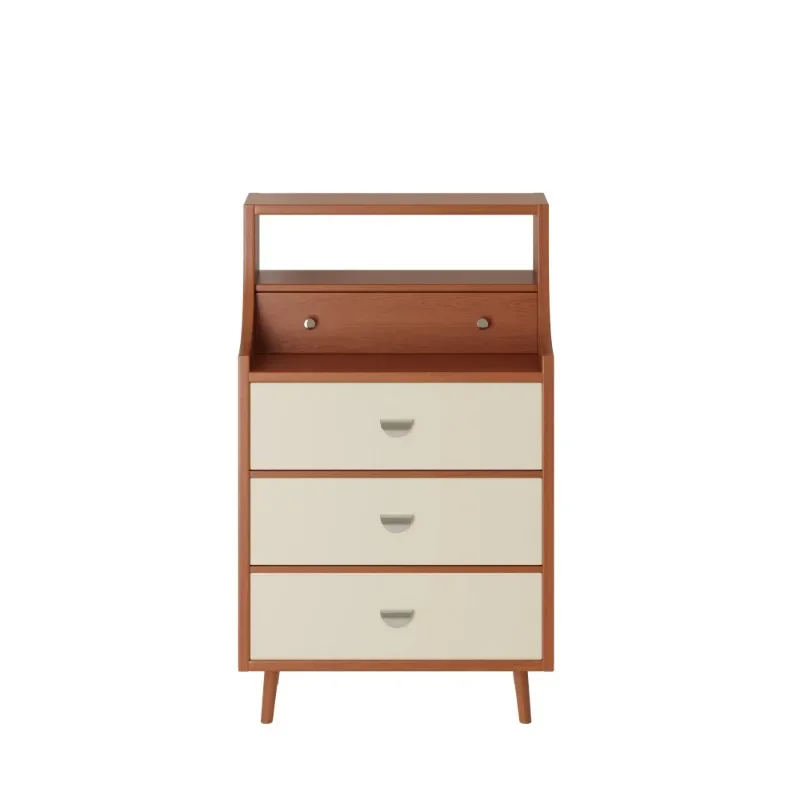 

Log wind simple chest cabinet, home living room bedroom kitchen wall locker, integrated storage
