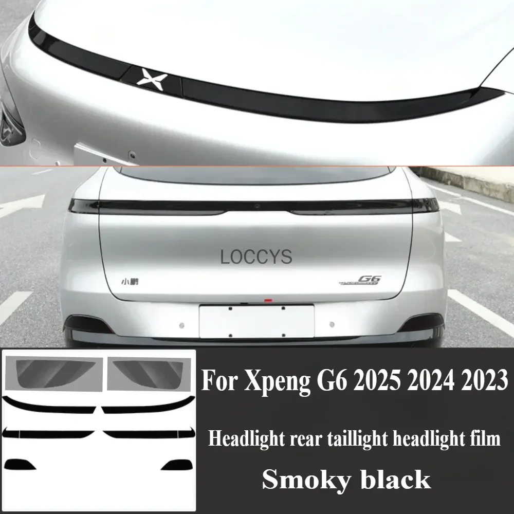 For Xpeng G6 2025 2024 2023 Car Exterior Headlight Anti-scratch PPF TPU Protective Anti-scratch Repair Film Refit Accessories