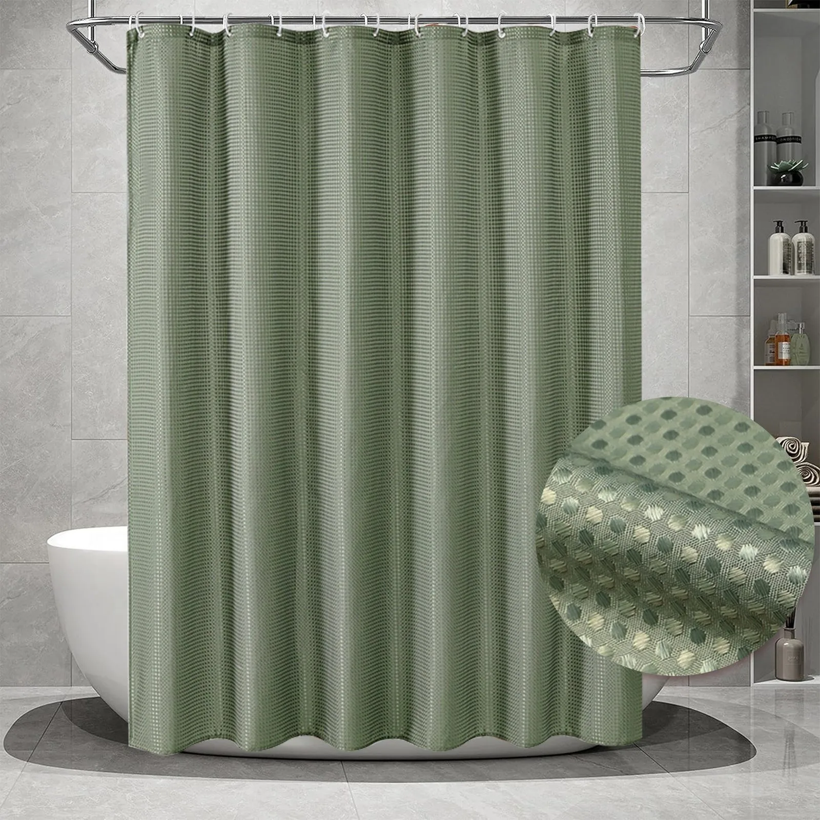 Plain And Proof Polyester Shower Curtain Bathroom Bathroom Punch Shower Curtain Fabric 36 W Silk Curtains