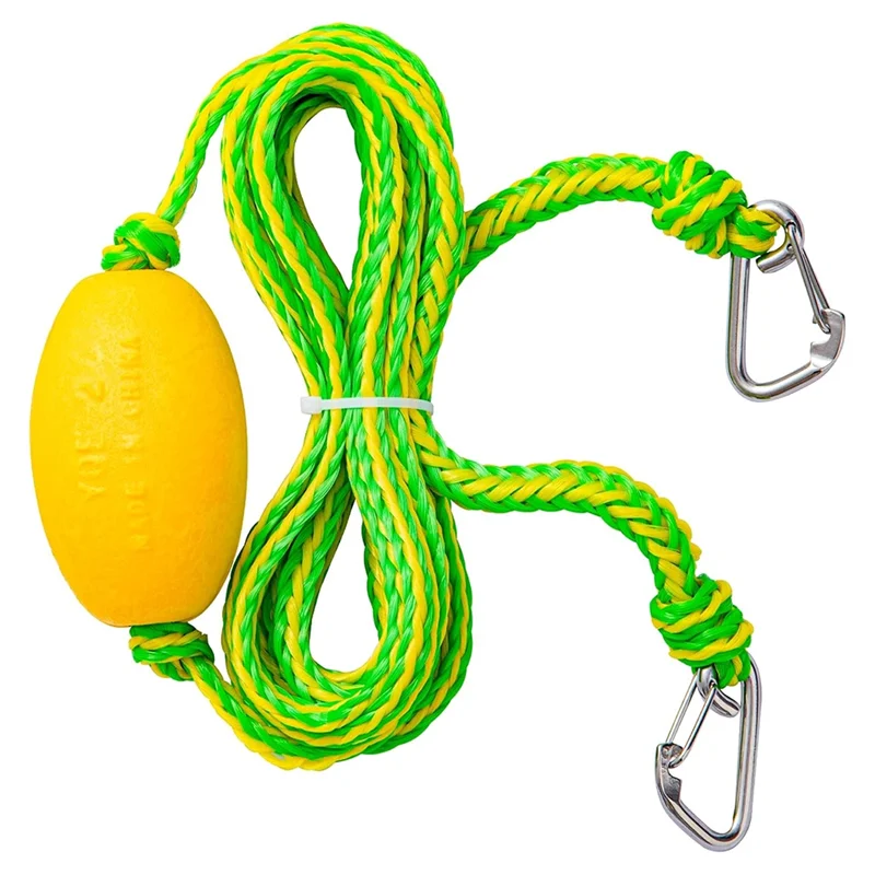 

Y49A-Quick Connect Rescue Line с плавающим буксирным тросом для каяка, 12 футов, зажимы для каяков, аксессуары для якоря для водных лыж