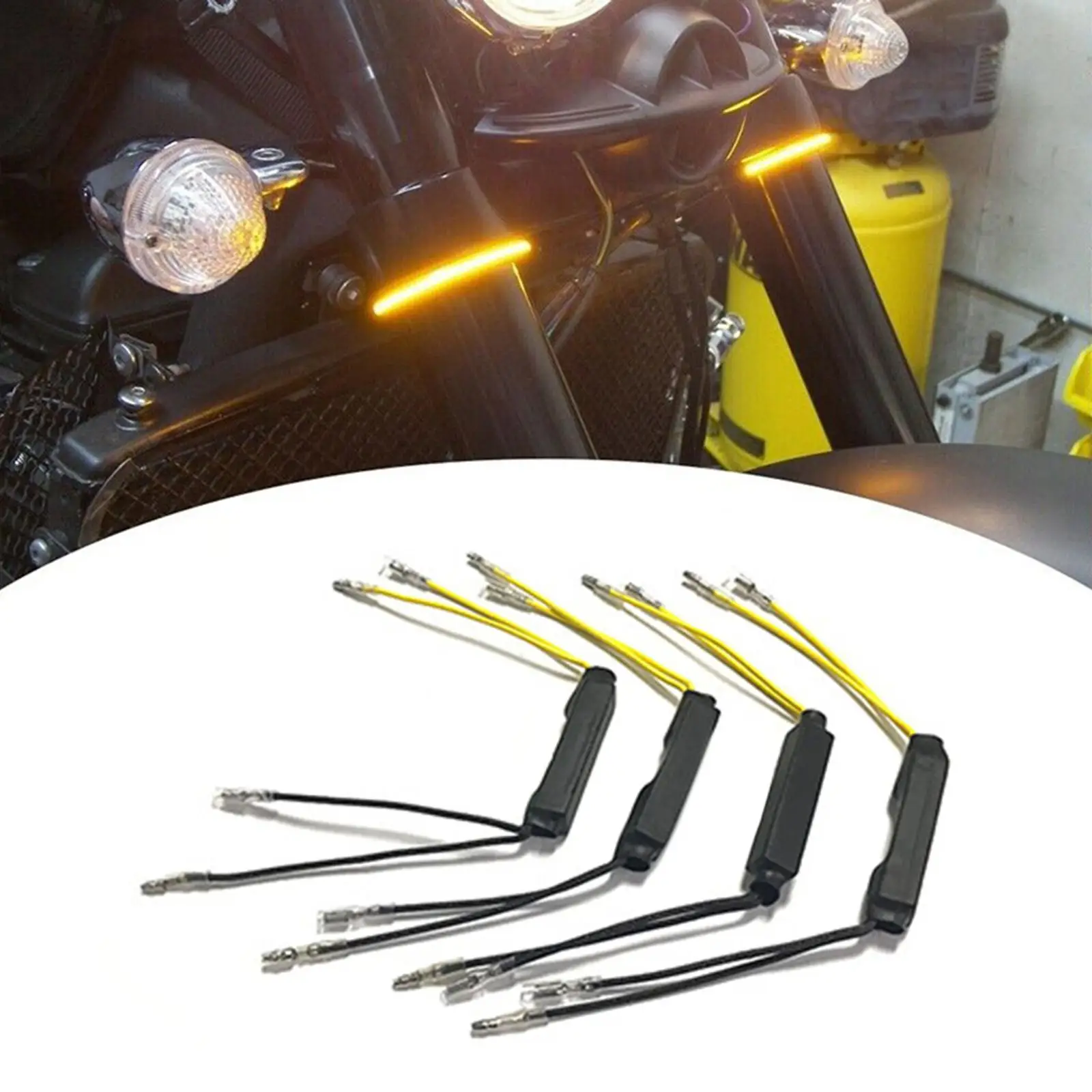 2Pcs 12V 21W Load Decoding Resistor Coder Decoder Car Light Fault Eliminator Resistor for Motorcycle Flashing Turn Signal Lights
