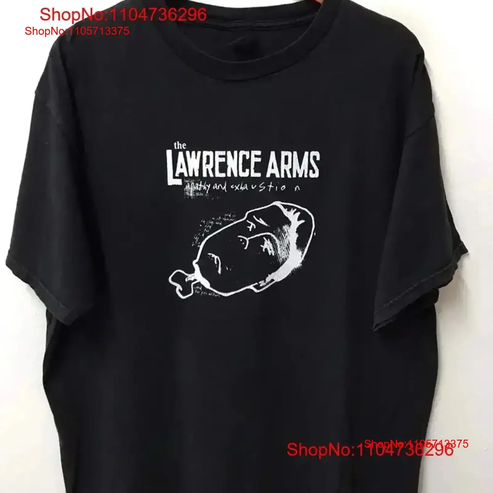 VTG The Lawrence Arms band T shirt short sleeve All sizes Adults XY750 vintage Washed graphic Comfortable Versatile streetwear