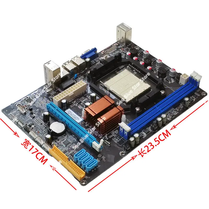 New A78 Main Board AK78/AM3/938 Pin Computer Main Board Supports DDR3 Memory AM2 Interface