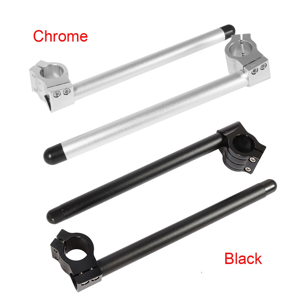 Clip de course universel pour moto, guidon de fourche, café Racer, réglable, 31/32/33/35/36/37/39/41/45/48/50/51MM