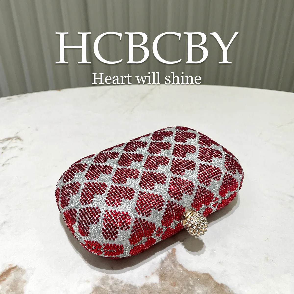 กระเป๋าถือทรงกล่องเล็กประดับคริสตัลสีเงินเงาวับ ดีไซน์โดดเด่น แฟชั่นสำหรับผู้หญิง เหมาะสำหรับงานเลี้ยงอาหารค่ำ