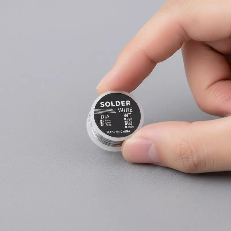 Welding Solder Wire High Purity Low Spot Rosin Core Soldering Wire Roll No-clean FLUX 2.0% Tin BGA Welding Tool