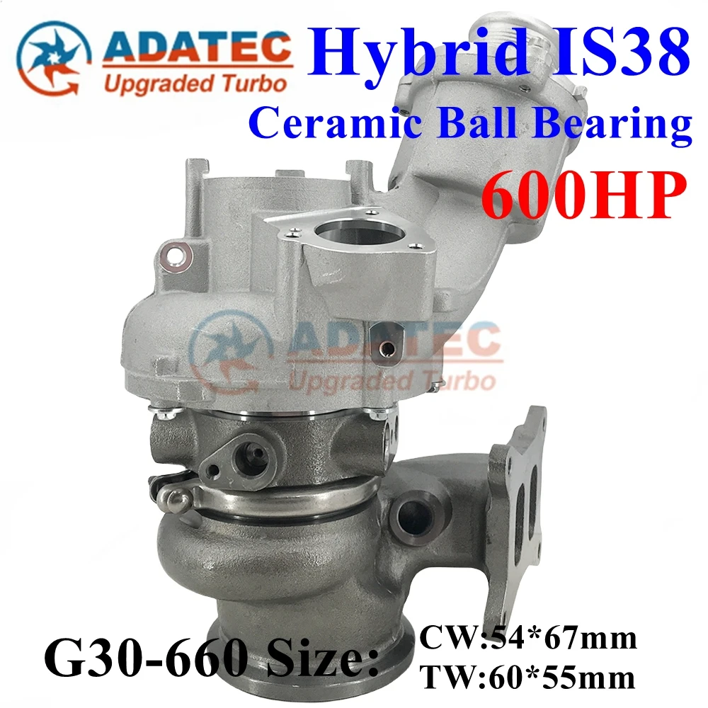

IS38 G30-660 06K145722G Upgrade Turbo Ball Bearing 06K145722T 06K145722A Hybrid Turbo for Audi A3 S1 S3 2.0T 2.0L EA888 GEN3
