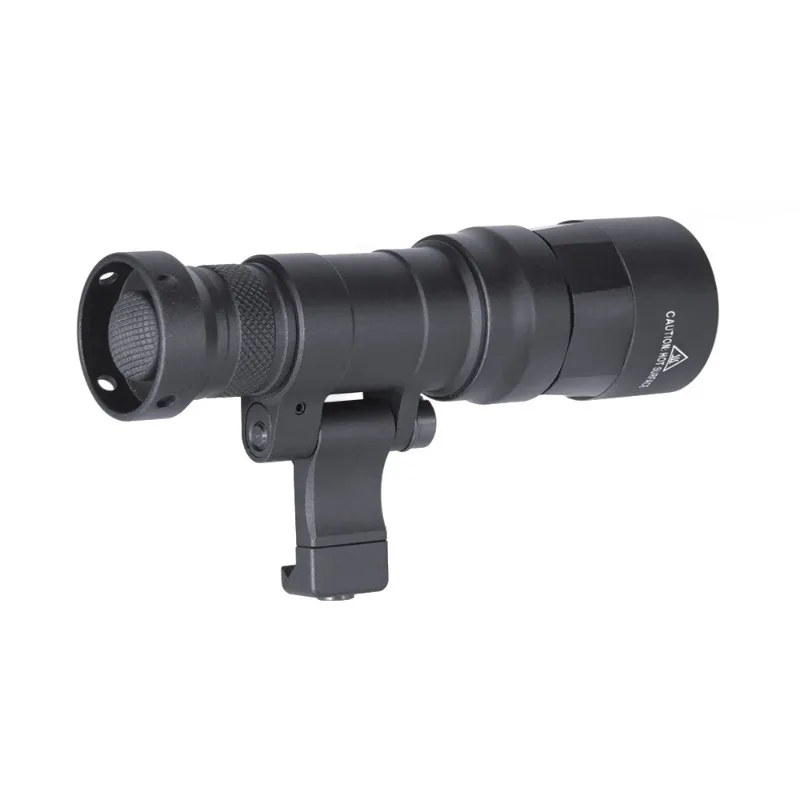 800 Lumens Tactical Metal Flashlight M340DFT Pro Floodlight with MLK Adapter Waterproof Black Hunting Accessory