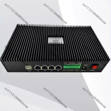16 Channel AI Edge Computing Box Facial Recognition License Plate Recognition Video Analysis for Smart Construction Site