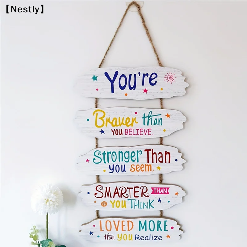 Placa suspensa inspiradora com - English Home Office avaliação e preço