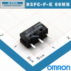 OMRON D2FC-F-K 60MN Micro Switch Red Dot Original Limit Switch for Mouse Button Repair Wholesale