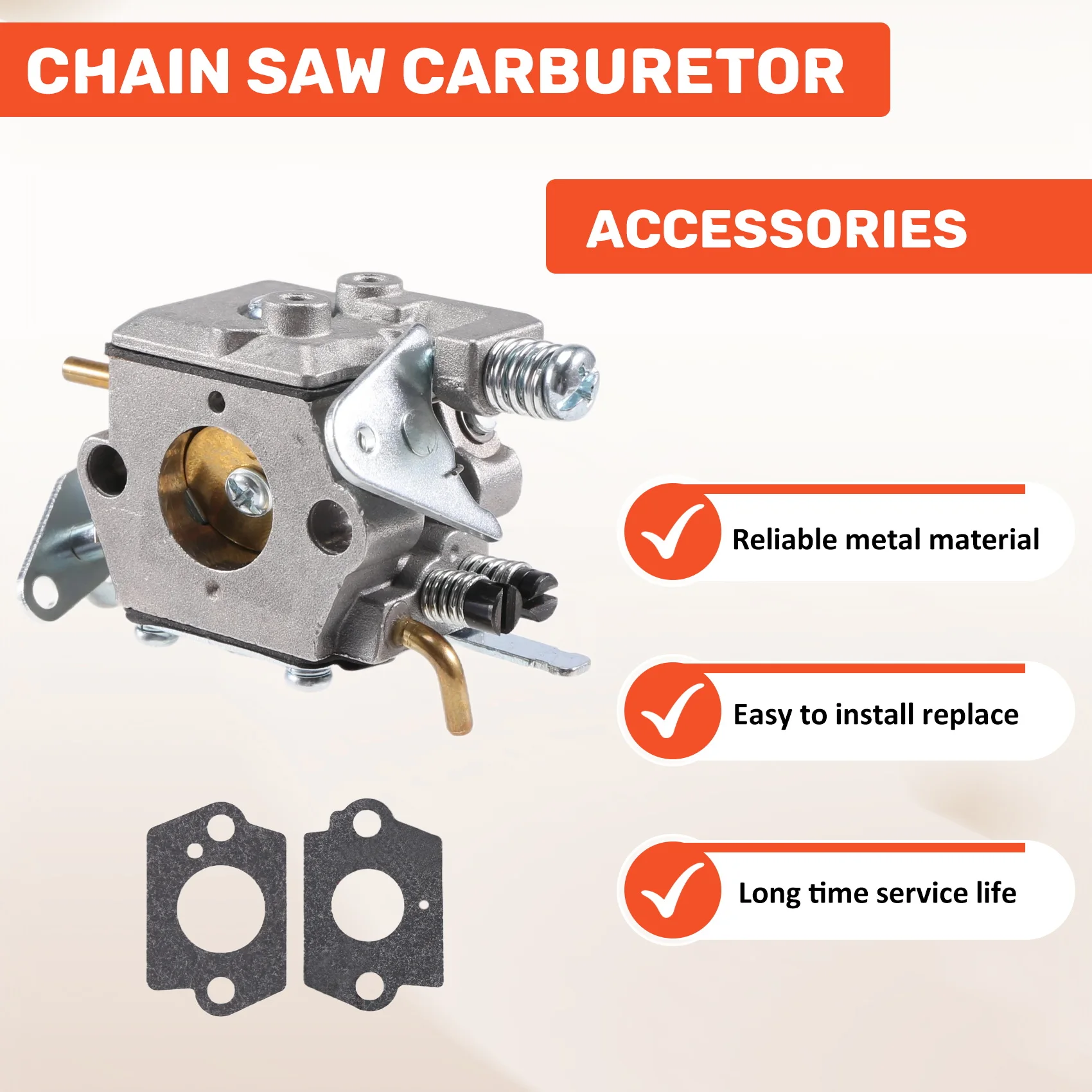 Carburetor for Partner 350 351 352 370 371 390 391 401 420 for McCulloch Mac Cat 335 435 436 440 Chainsaw PN 530071621 F