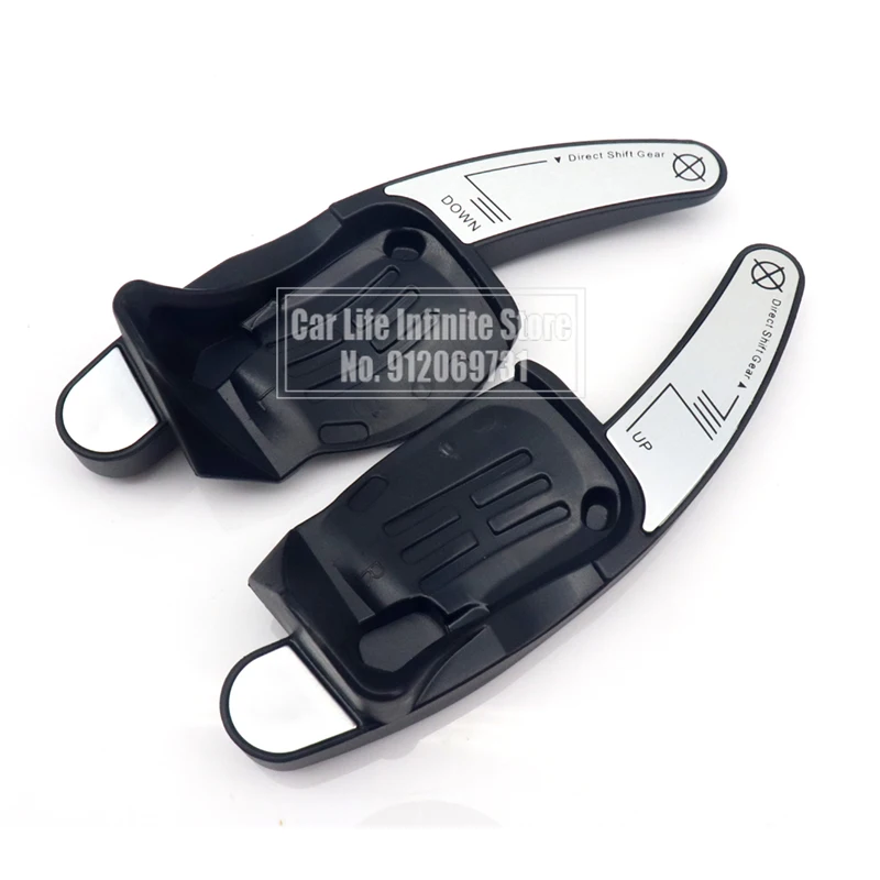 Carro Volante Shift Paddle Extensão, Auto Direct Shift engrenagem para VW Golf 6, Jetta, GTI, MK6, R R20, Passat CC, R36, EOS, Scirocco