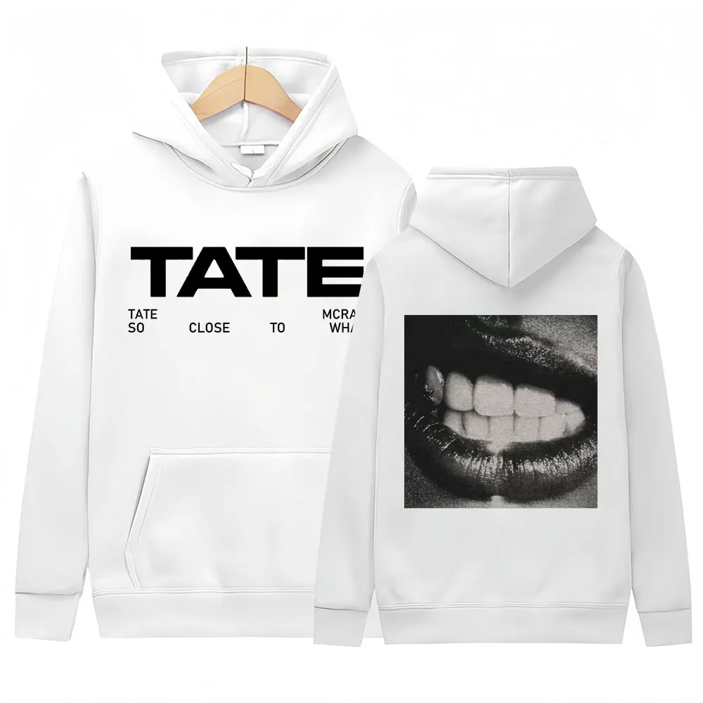 Tate McRae So Close To What Hoodie 2025 New Album Vintage Gothic Sweatshirt Men Women Winter Fleece Casual Tracksuit Streetwear