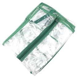 2/3/4/5 Tier Greenhouse Waterproof Cover Plastic Clear Greenhouse Reinforced Replacement Covers Outdoor Garden UV-resistant Tool