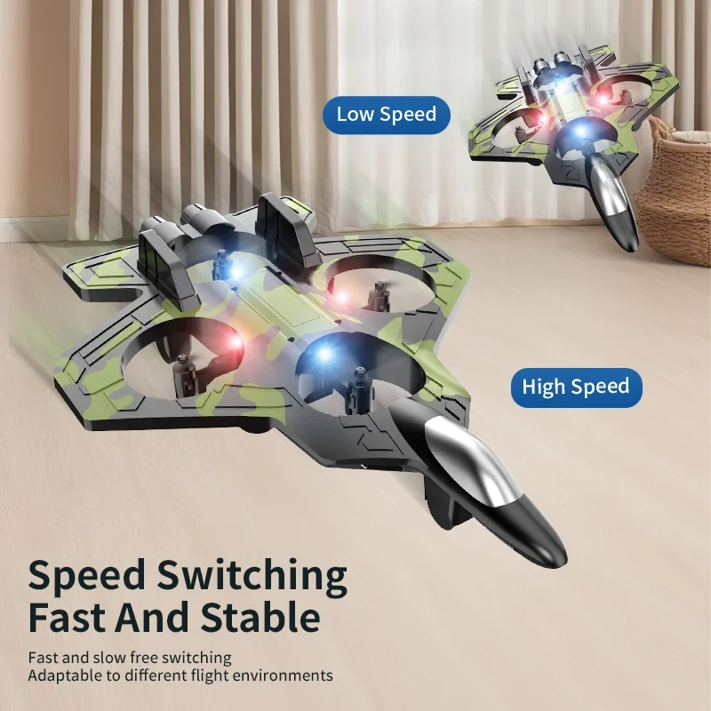 X3 drone: intelligent suspended 3D rolling, four engine turbofan power, headless mode, brushless motor