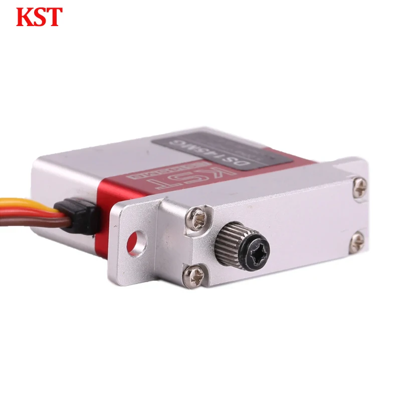 KST DS145MG 6V 5kg 0.12 SEC High Precision Metal Gear Digital Wing Glider Servo for UAV RC Car Robot Arm Boat Helicopter