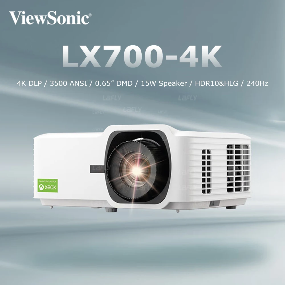 ViewSonic LX700 4K projecteur Laser 0.65 ViewSonic LX700 4K projecteur Laser 0.65