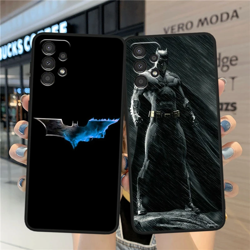 B-batmans Superhero For Samsung A90 A80 A70S A60 A50S A40 A30S A20E A20S A10S Silicone Black Phone Case